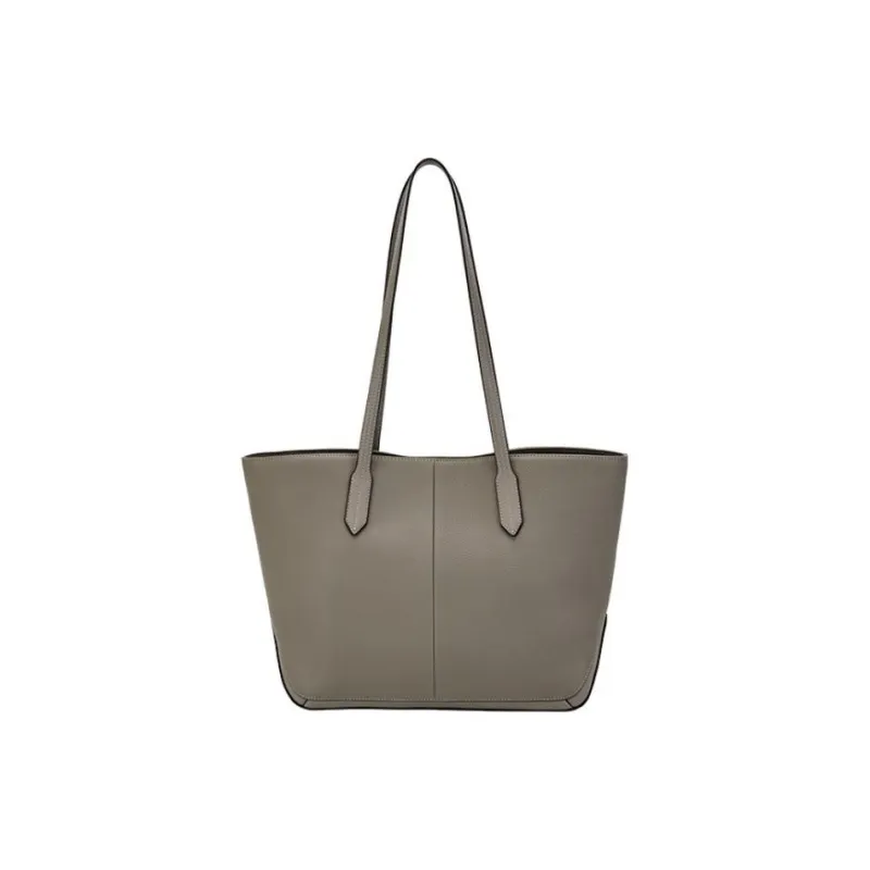Hush Puppies Cow Leather Tote Shoulder Bag Handbag Commuter Bag Women's Black/Brown/Light Gray/Ecru-12