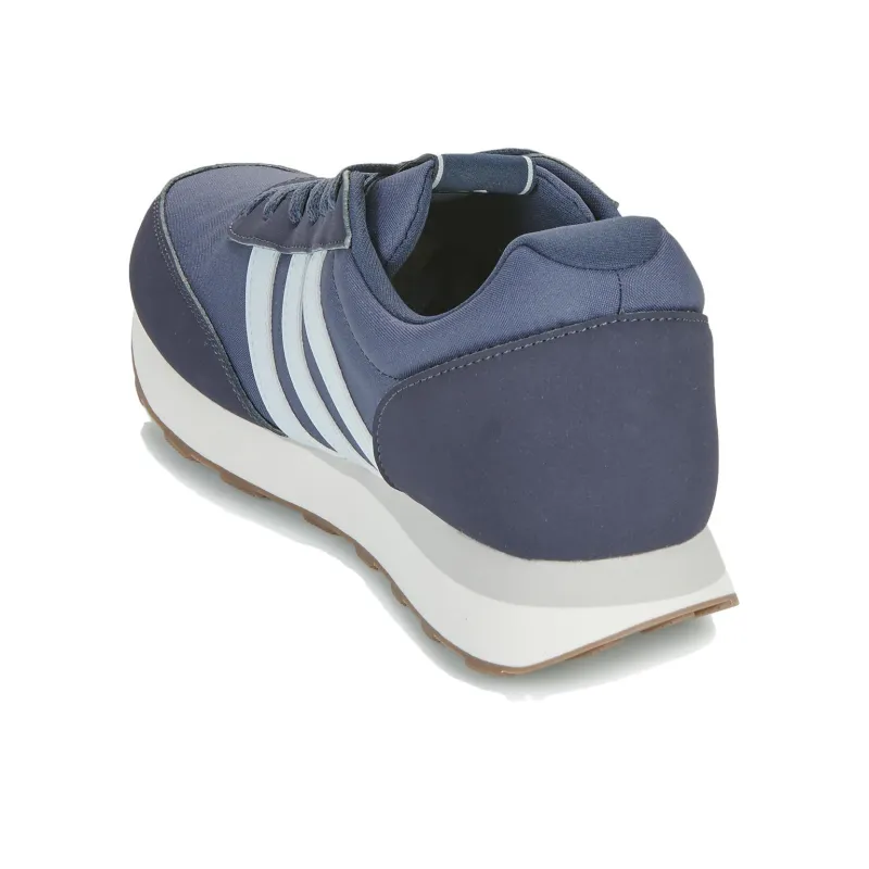 Adidas Run 60s Anti Slip Wear Resistant Low Top Casual Shoes Men's Blue-4