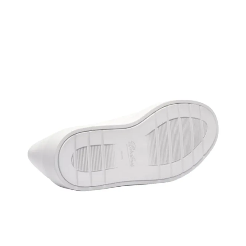Paraboot Supernova Low-Top Skateboard Shoes Women's White-5