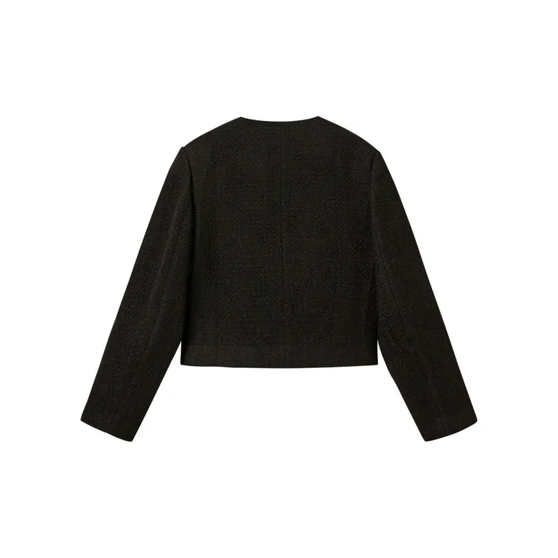 LEDIN Cropped Coats Women's-4