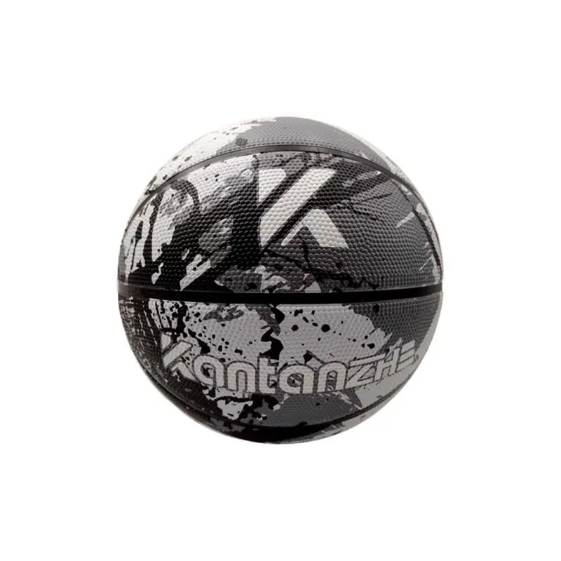 KANTANZHE Rubber Basketball Size 7 Training Unisex-35