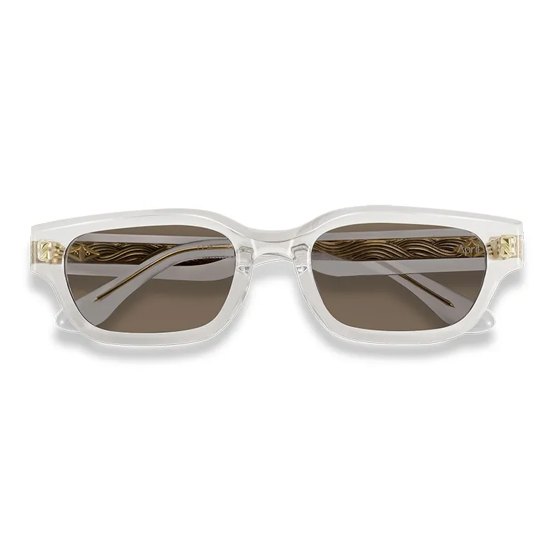 APRIL Plate Frame Irregular Shape Sunglasses Unisex-15
