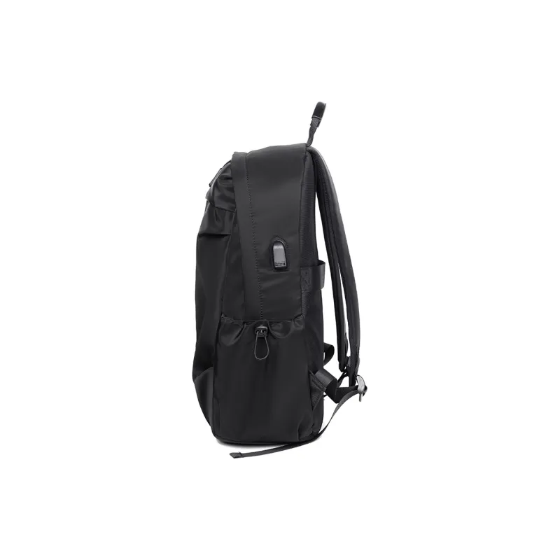 BAODIDAISHU Nylon Fabric Backpacks Men's Gray/Black/Blue-5