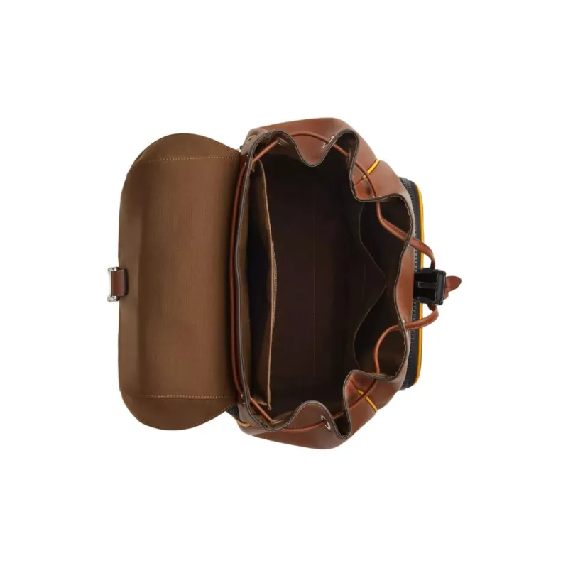 COACH Smooth Calf Leather Backpack Medium Size Men's Saddle-2