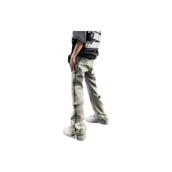 MGXEK Jeans Unisex Yellow Mud