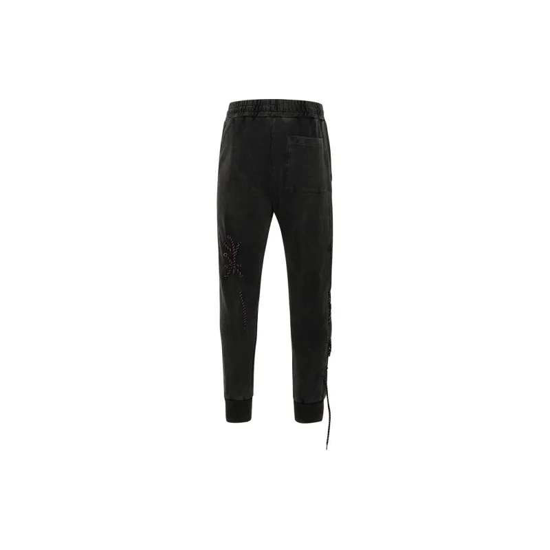 MAUNA KEA Knitted Sweatpants Men's Black-1