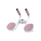 Main Body Steel Frame, 2nd Setting Adjustment Thickened Pad, LED LCD Display+Voice Broadcast, Pink