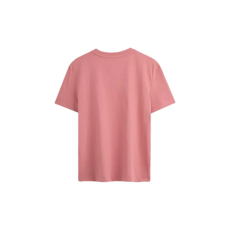 CALVIN KLEIN Regular T Shirt Women's Dirty Pink-1