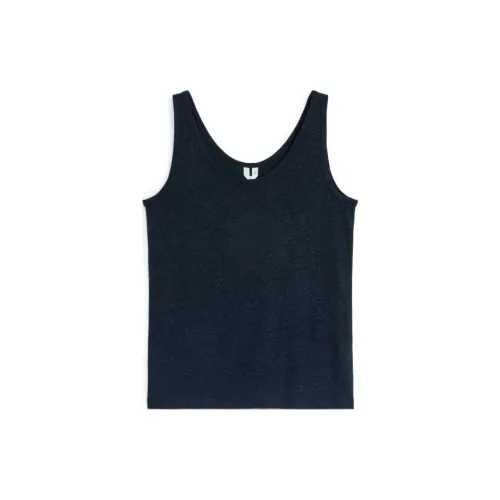 ARKET Tank Tops Women's Dark Blue