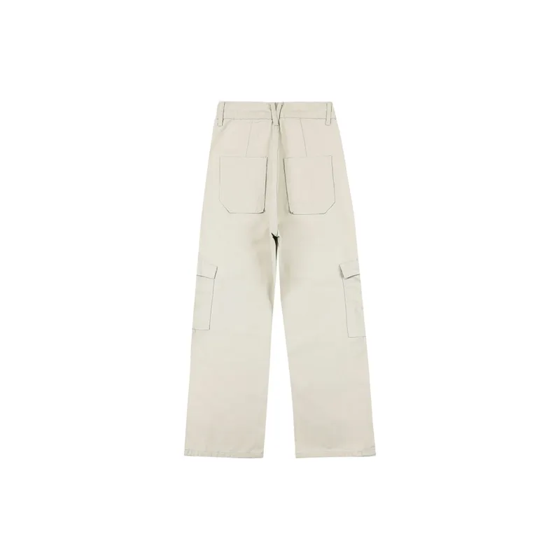 Wen Shan Casual Pants Women's Cream White-1