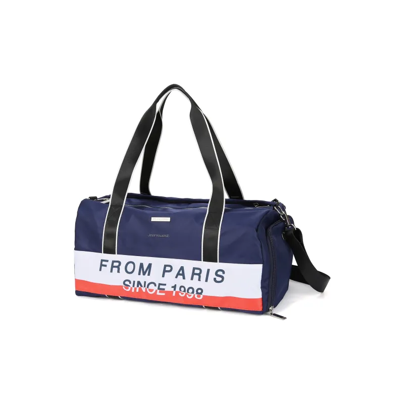 JEANSWEST Polyamide Body Bag Handbag Shoulder Bag Travel Bag Crossbody Bag Regular Unisex Royal Blue/Pink-1