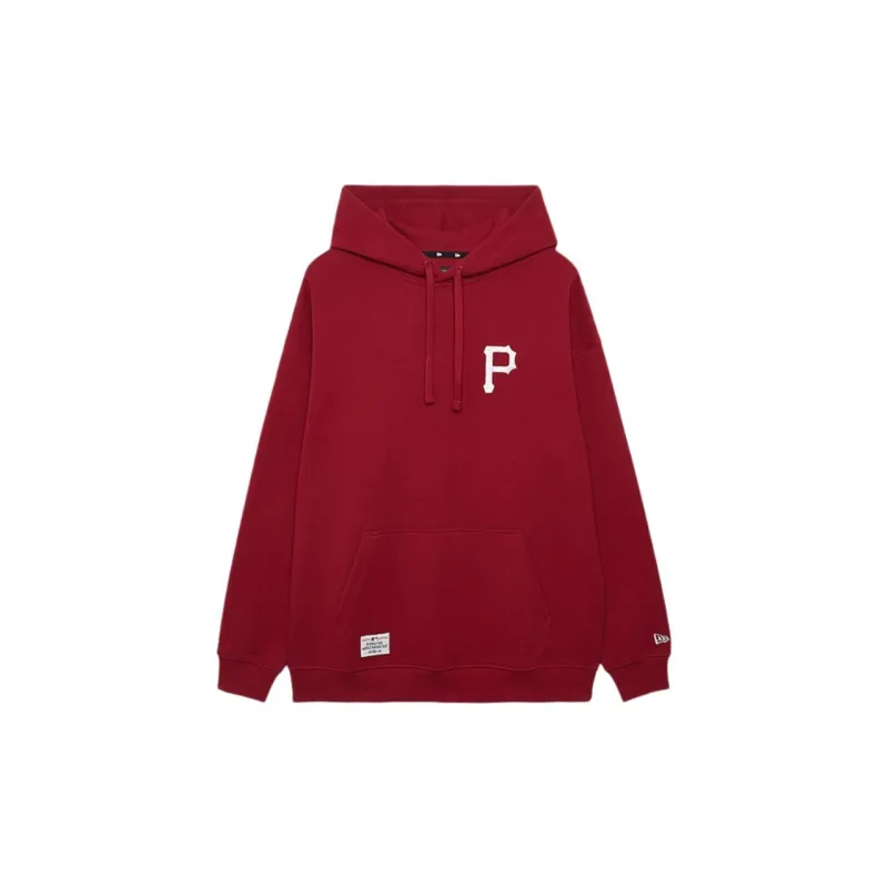 New Era Blue And White Porcelain Series Sweatshirts Unisex Red-1