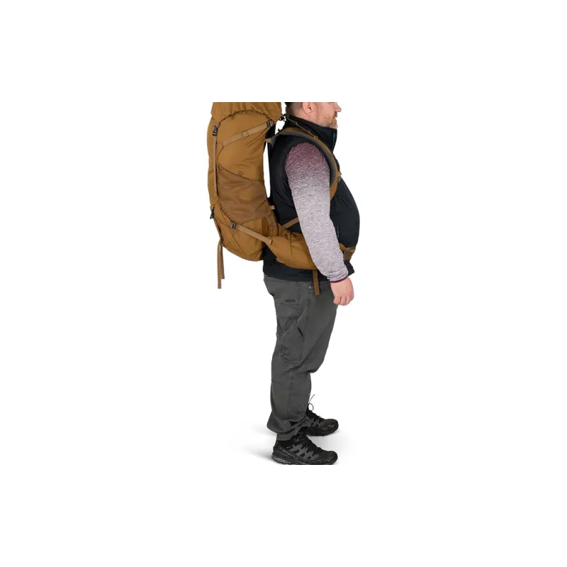 OSPREY Recycled Polyester Backpack Regular Unisex Brown-6