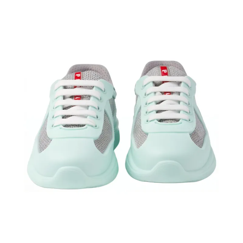 PRADA America's Cup Panelled Sneakers-4