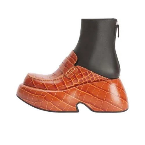 LOEWE Ankle Boots Women's Brown