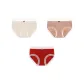 3 Pack (C Set: Champagne+Cameo Brown+Red)