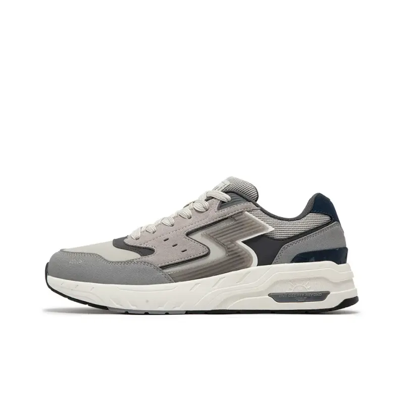 361° Source Start Durable Breathable Low Top Casual Shoes Men's Gray-0