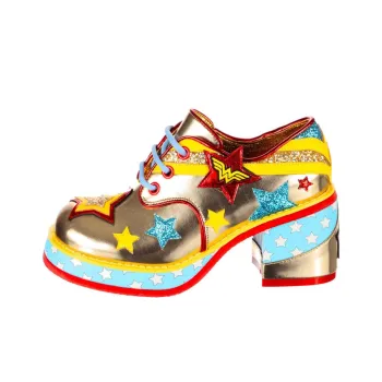 IRREGULAR CHOICE Casual Single Shoes 8.2cm Women's Gold