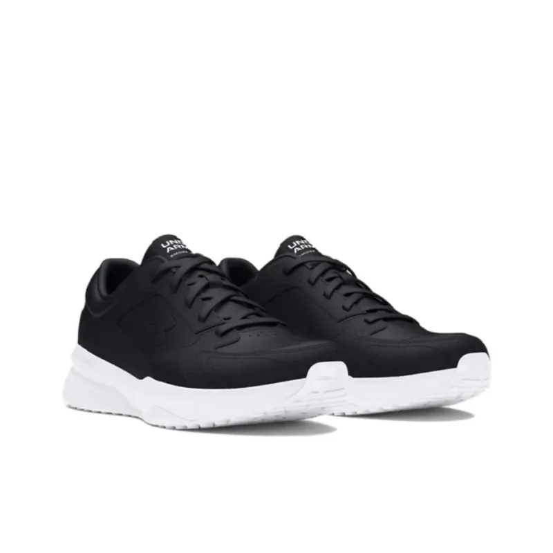 Under Armour Anti Slip And Wear Resistant Breathable Low Top Training Shoes Men's Black White-2