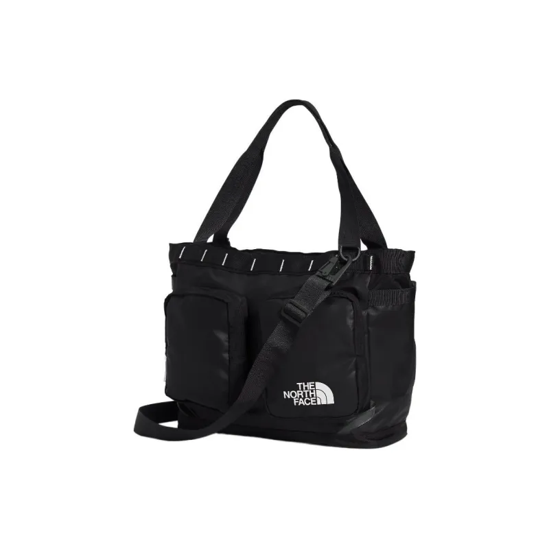 THE NORTH FACE Polyester Nylon Shoulder Bag, Crossbody Bag, Handbag Regular Unisex Black-1