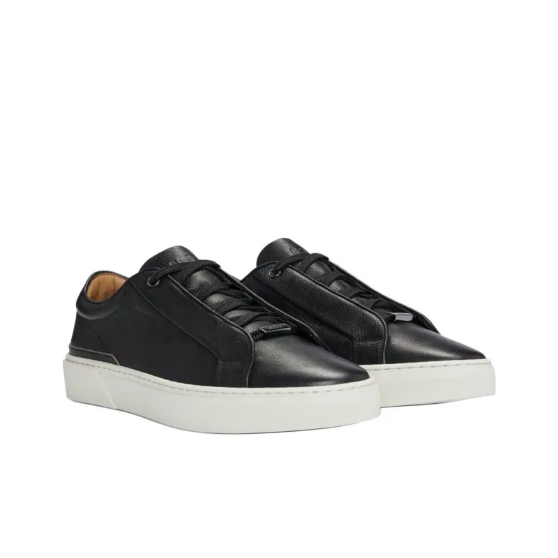 HUGO BOSS Gary Low Top Skateboard Shoes Men's Black-2