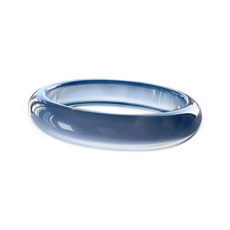 Moon Jewelry Natural Agate Jade Bangles Women's-1