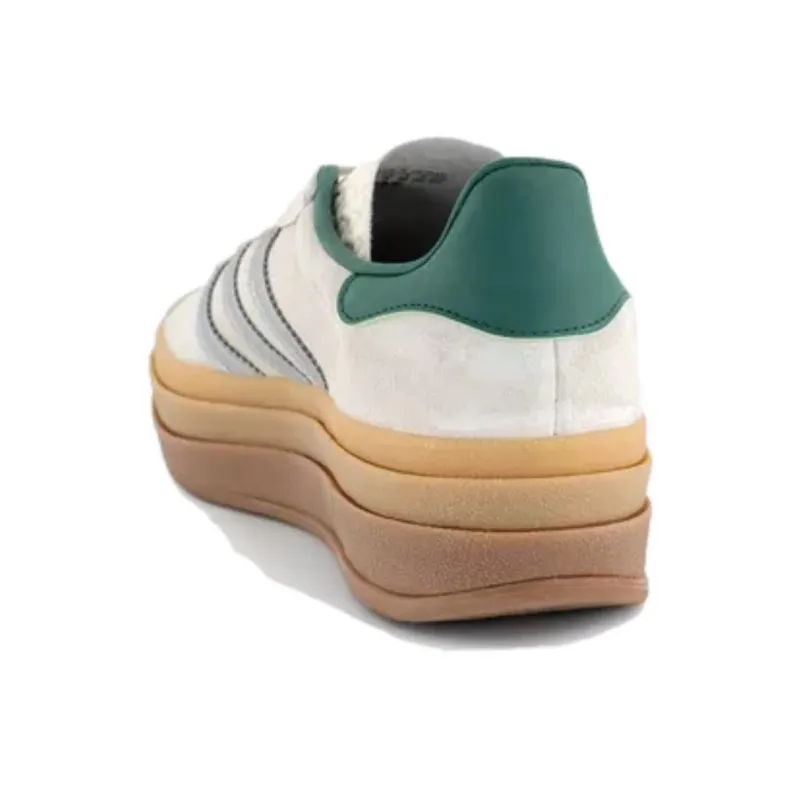 Adidas Gazelle Bold Off White Collegiate Green Women's-4
