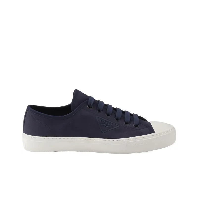PRADA Logo-embossed Slip-on Loafers-1