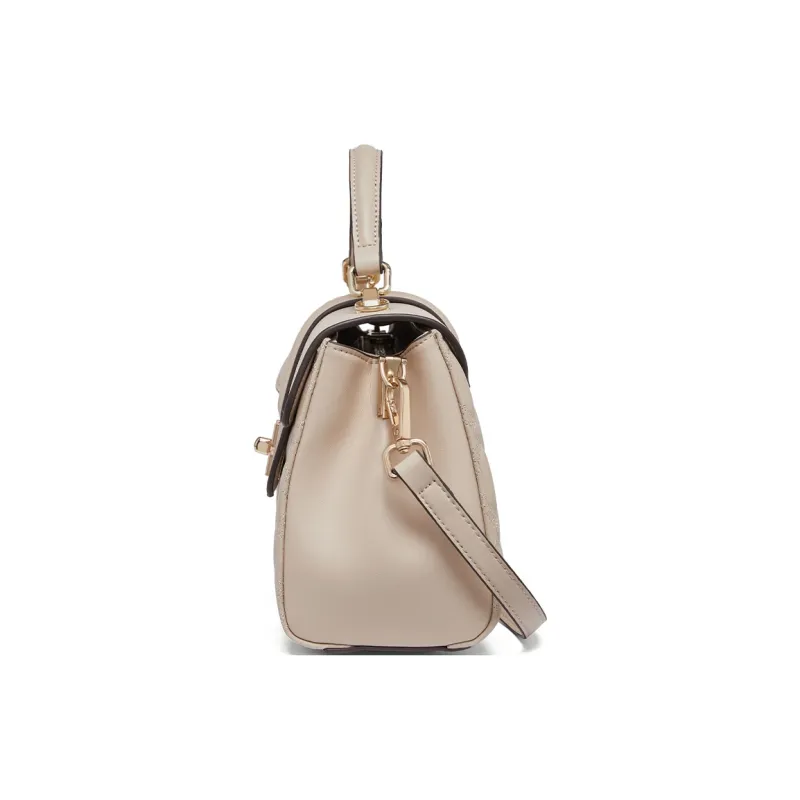 RED DRAGONFLY Split Cow Leather Crossbody Handbag Regular Women's Milk Tea-3