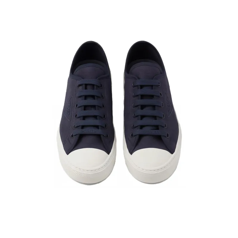 PRADA Logo-embossed Slip-on Loafers-5