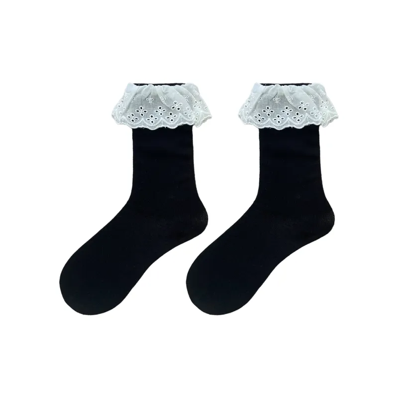 Evening Classroom Mid Calf Socks Women's 2 Pack-2