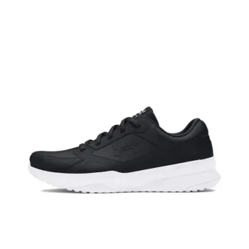 Under Armour Anti-Slip And Wear-Resistant Breathable Low-Top Training Shoes Men's Black White