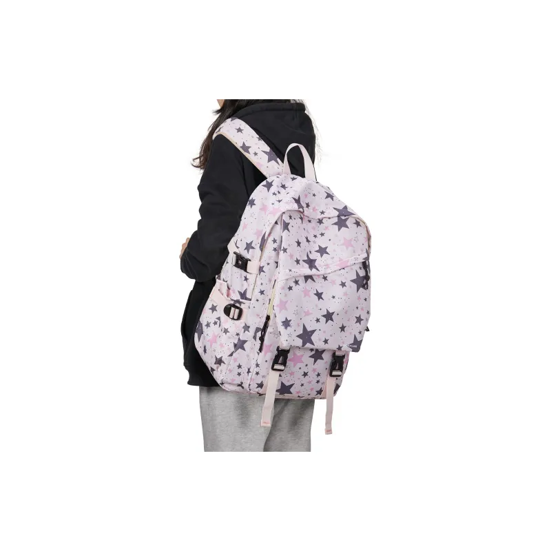 LANDCASE Fabric Backpack Laptop Backpack Unisex Multicolor-223