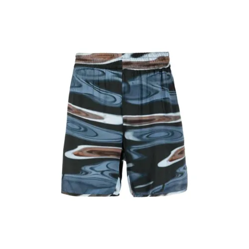  Sky Inn Graphic Print Track Shorts