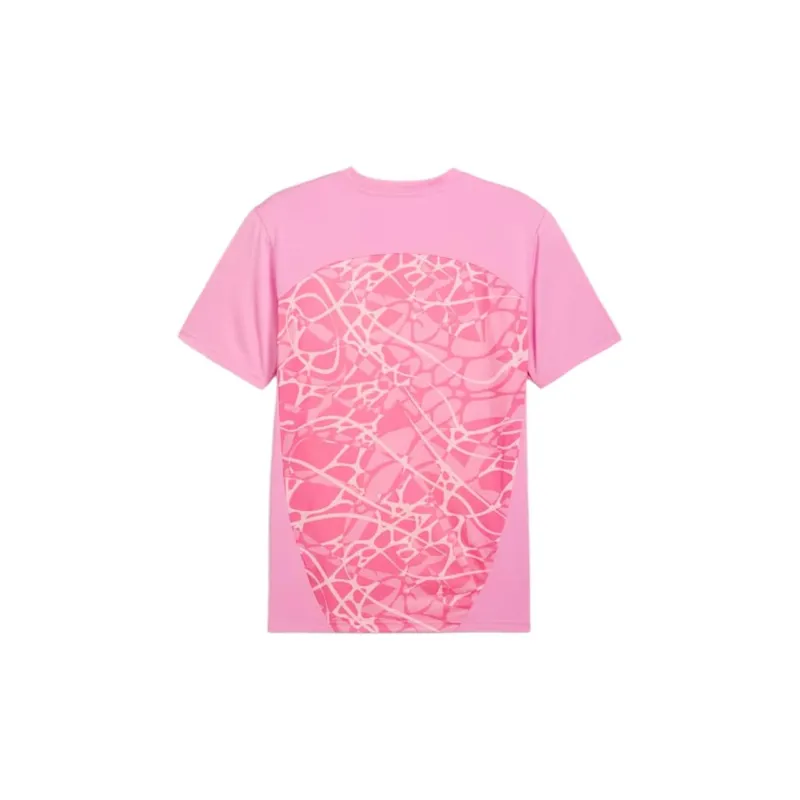 PUMA Manchester City SS24 Pre match Short Sleeve Jersey Soccer Jersey Men's Pink-1