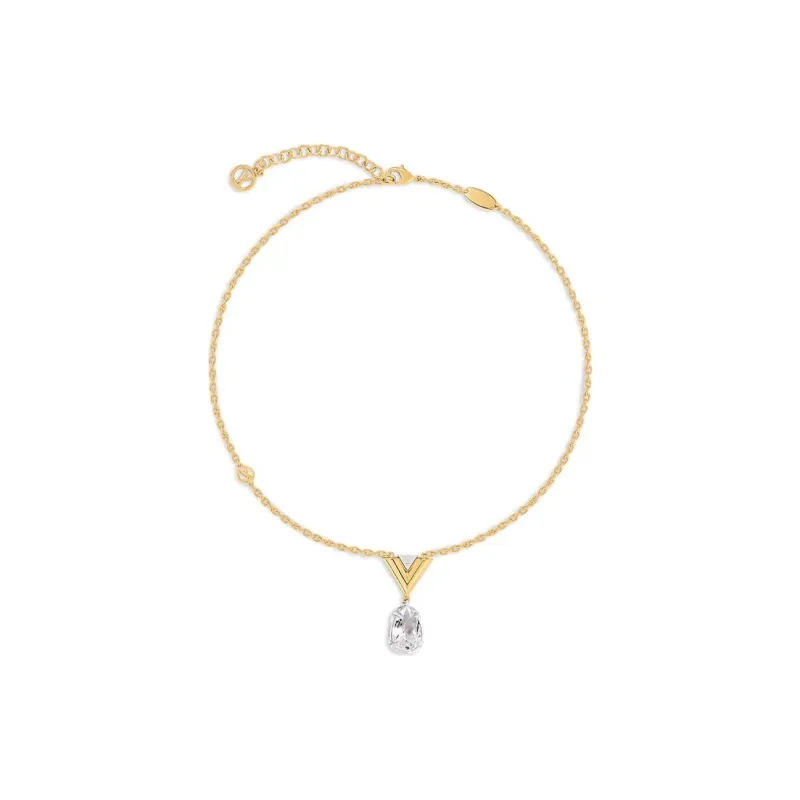 LOUIS VUITTON V For Vuitton Necklace-1
