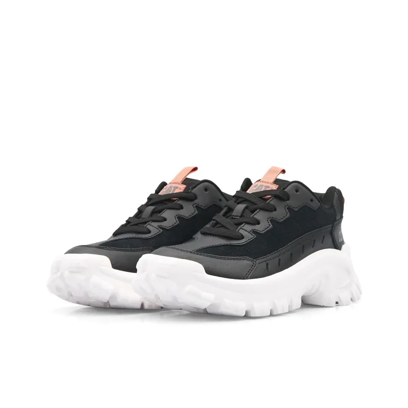 CAT Waterproof Low Top Chunky Sneakers Women's Black-1