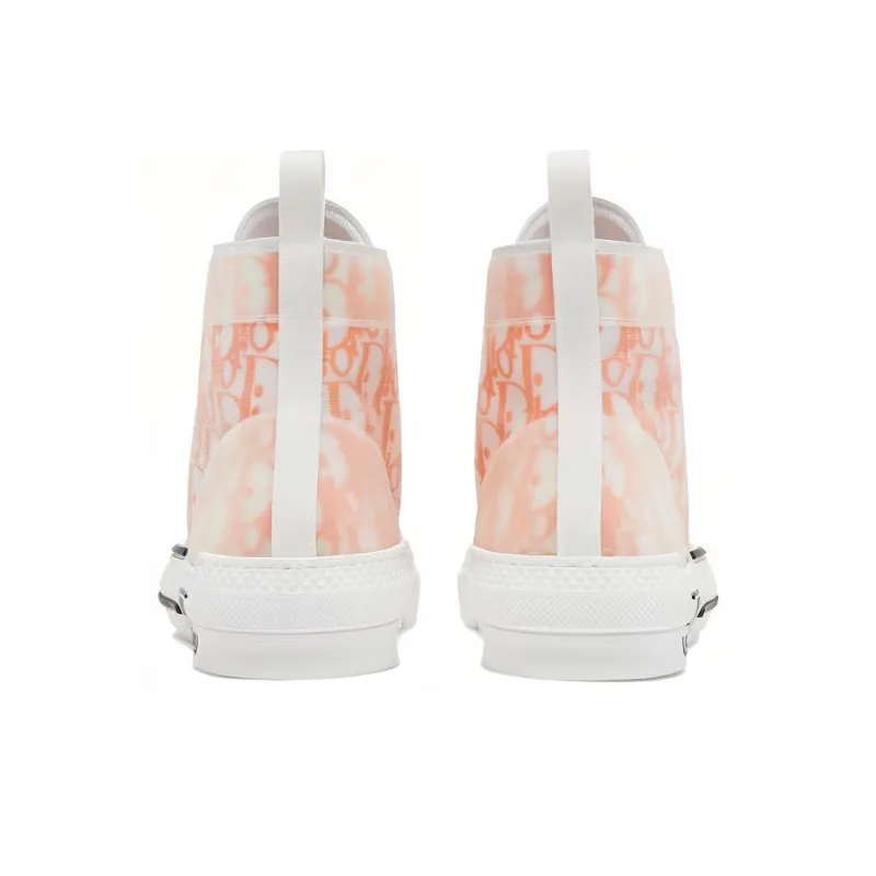 DIOR B23 High Orange Oblique Canvas-3