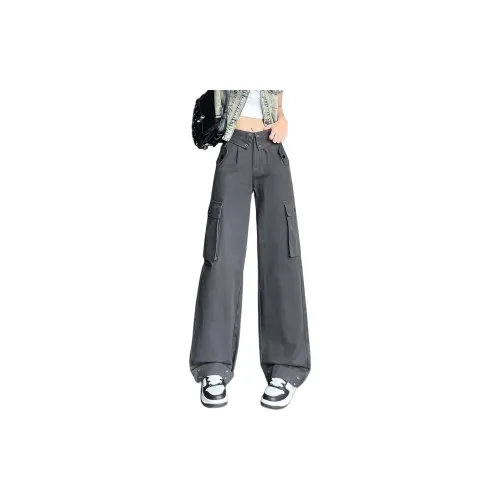 Tonlion Cargo Pants Women's Dark Gray