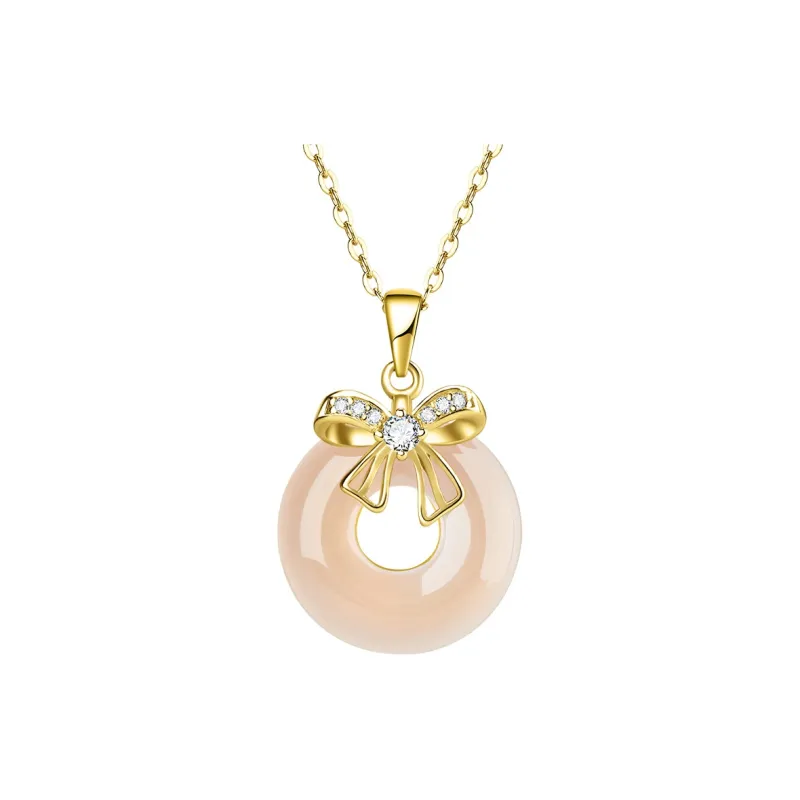 MAMADESHOUHU Chalcedony Jade Necklaces Women's-0