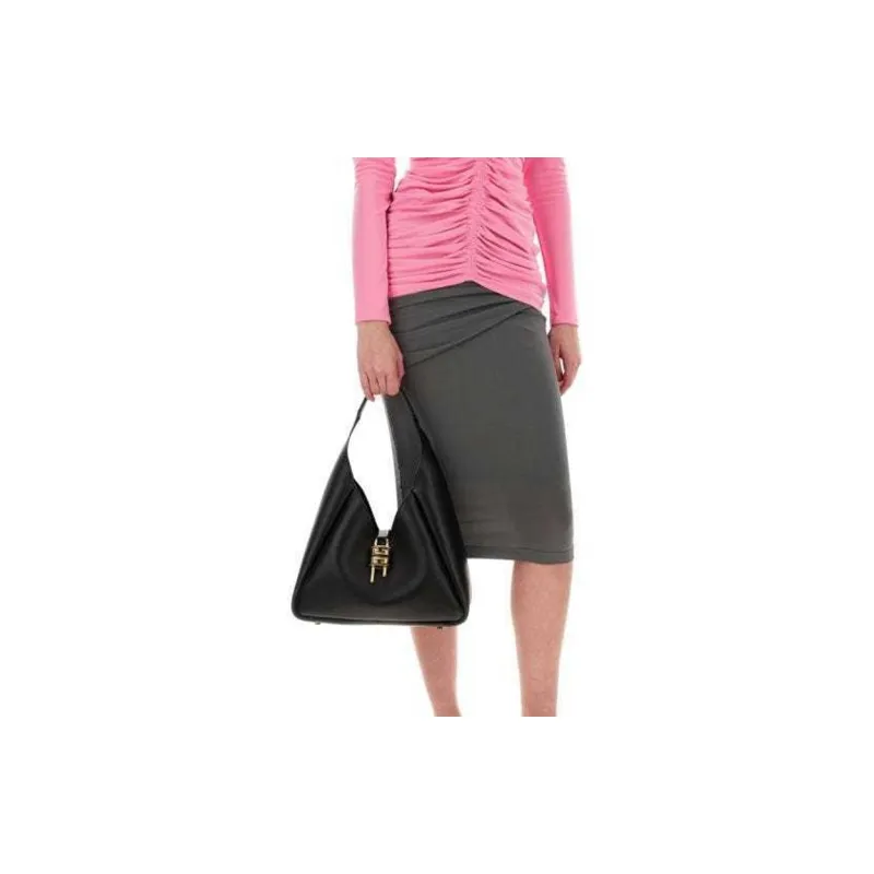 Givenchy G Hobo Shoulder Bag Medium Black-4