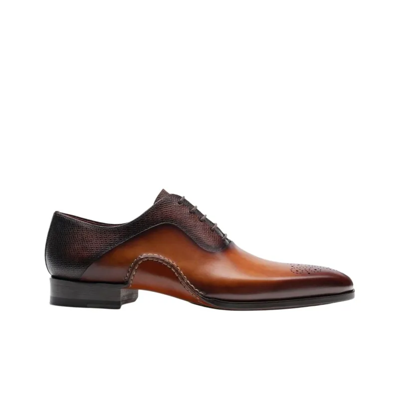 Magnanni Sanchez Dress Shoes Men's Brown-1