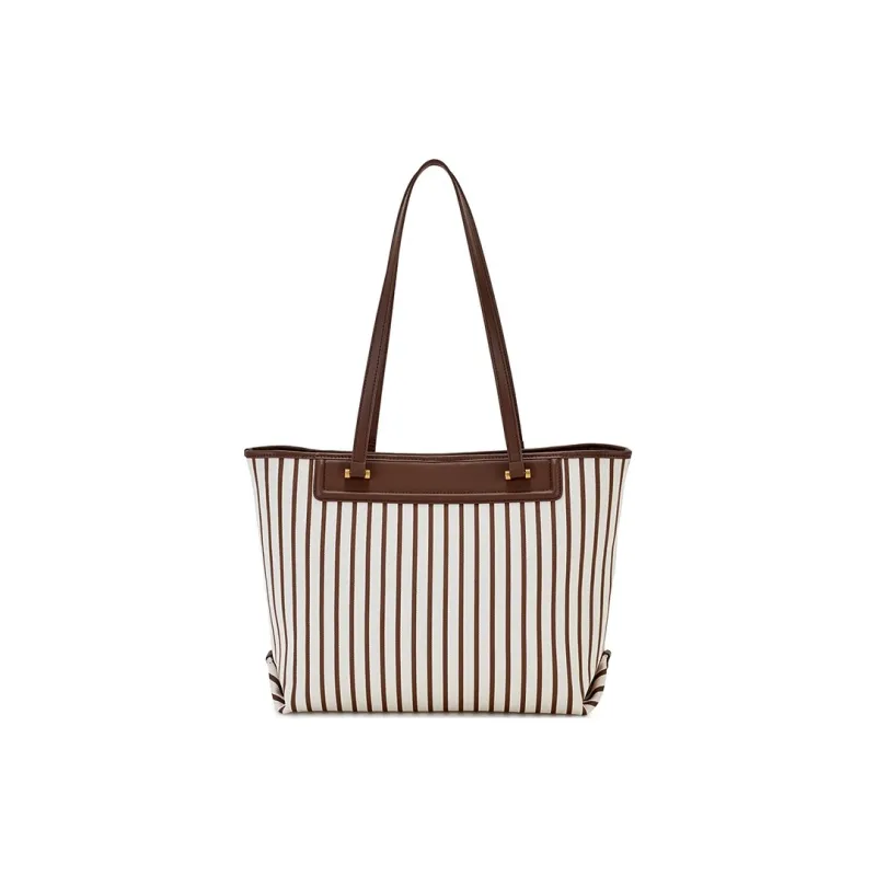 Hush Puppies Split Cow Leather With Synthetic Leather Shoulder Bag Tubas Women's Black/Brown-9