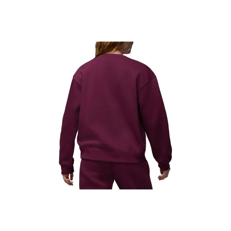 Jordan Jordan Brooklyn Fleece Sweatshirt Women's Bordeaux White-1