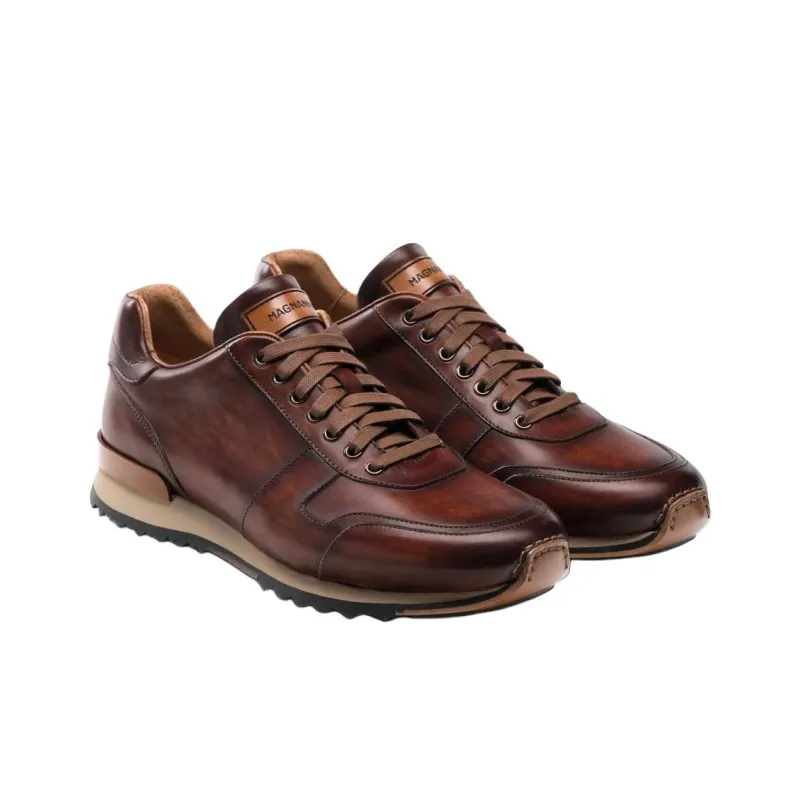 Magnanni Camarena Low-Top Casual Shoes Men's Dark Brown-2