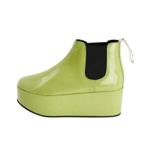 LOEWE Chelsea Boots Women's Green