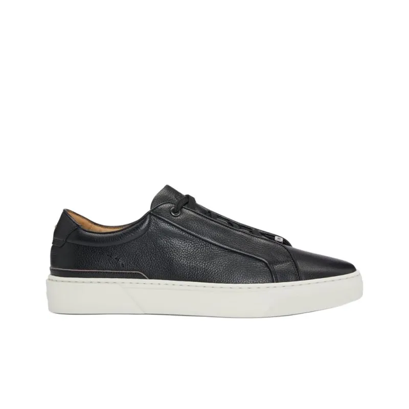 HUGO BOSS Gary Low Top Skateboard Shoes Men's Black-1
