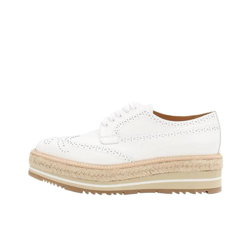 PRADA Derby Shoes Women's White-0