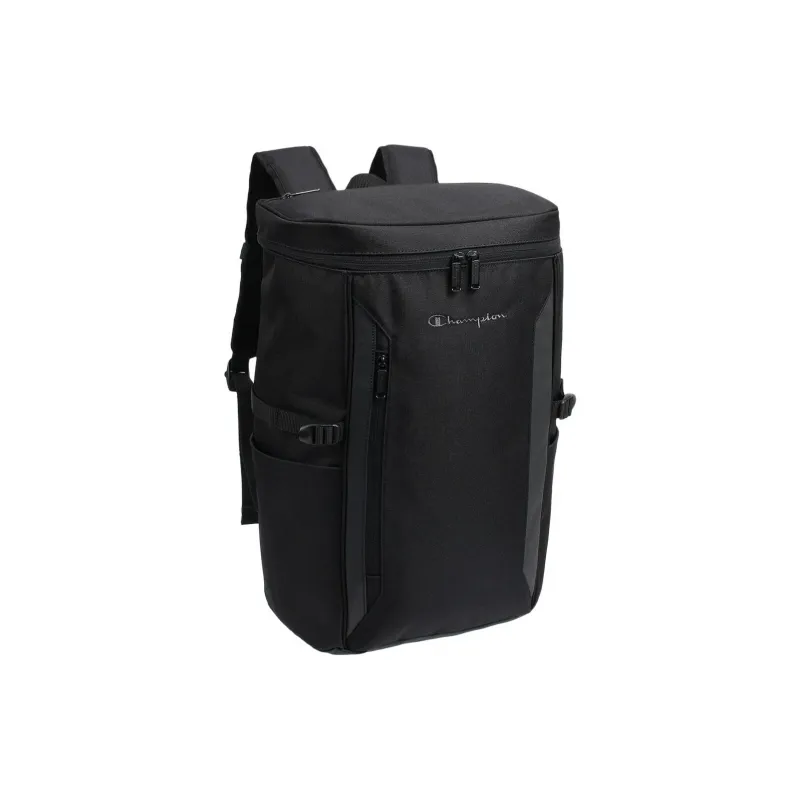 Champion Recycled Polyester Backpack Men's Black White-1