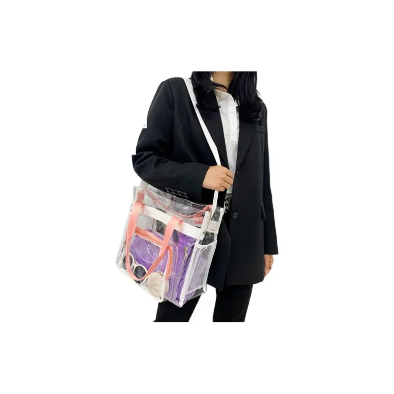 TINYAT Recyclable Nylon Gym Bag Large Size Unisex Multicolor-2